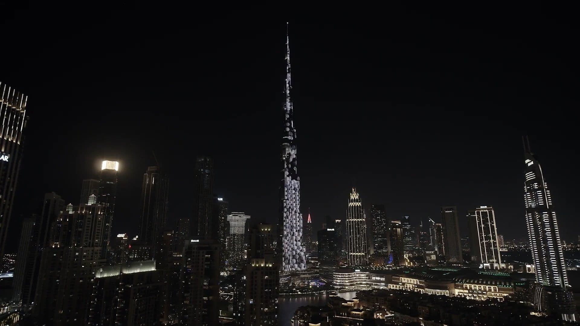 Hublot x FIFA World Cup 2022 - Burj Khalifa Show